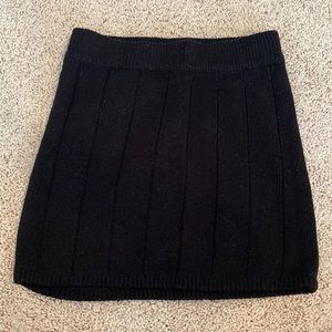H&M Sweater Black Skirt